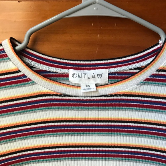 multi-color crop top - Picture 2 of 4